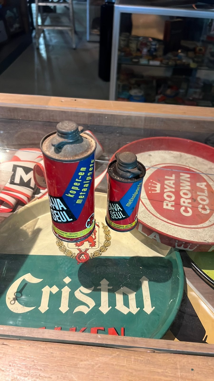 Vernis à cuivre Ça va seul, 2 tailles différentes, Enlèvement ou Envoi, Comme neuf