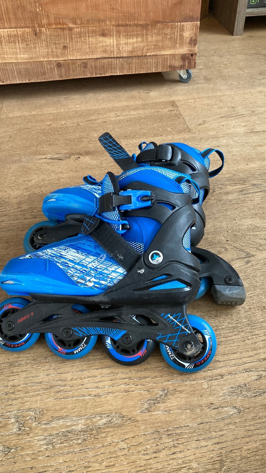 Inline skates, skeelers. Maat aanpasbaar 33-34-35-36-37, Enlèvement, Utilisé