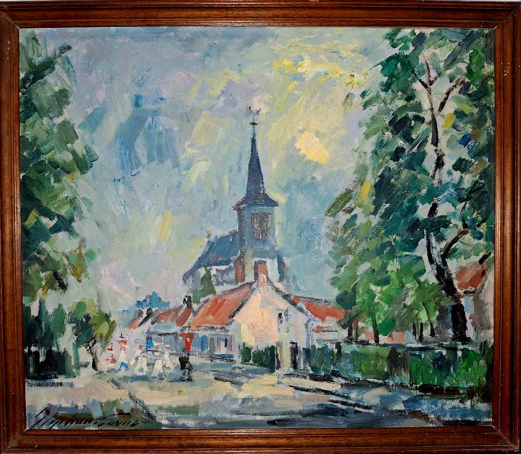 Schilderij kunst, Ophalen
