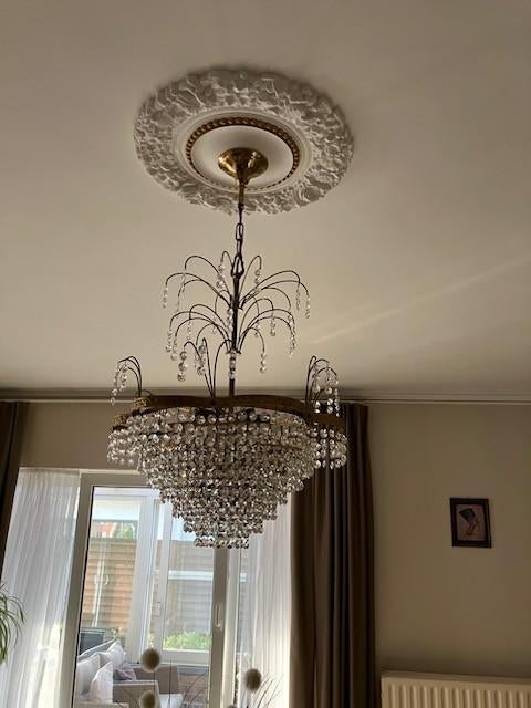 kristal luchters, Ophalen, Gebruikt, Glas, Klassiek