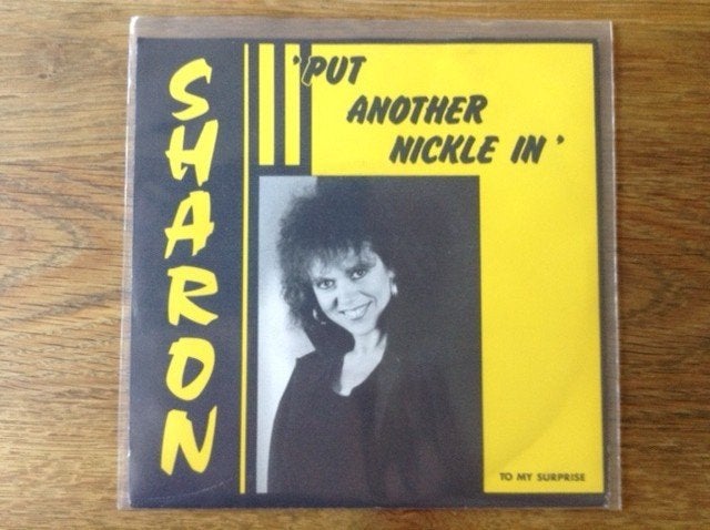 single sharon, CD & DVD, Vinyles Singles, Pop, Housse de protection extérieure, Pochette photo, Pressage original, 7 inch, Enlèvement ou Envoi