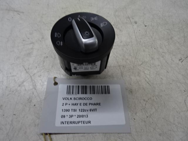 COMMUTATEUR Volkswagen Scirocco (137 / 13AD) (3C8941431N), Utilisé, Volkswagen