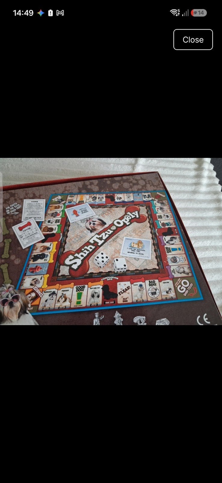 monopoly special edition Shitzu, Vijf spelers of meer, Ophalen of Verzenden, Nieuw, Reisspel