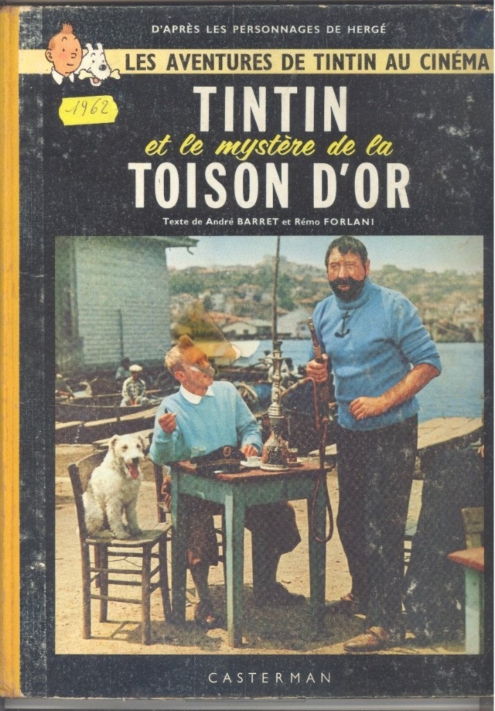 Tintin et le mystére de la Toisin D'or - 1ste druk 1962 HC., Livres, Enlèvement ou Envoi, Une BD, Utilisé, Herge