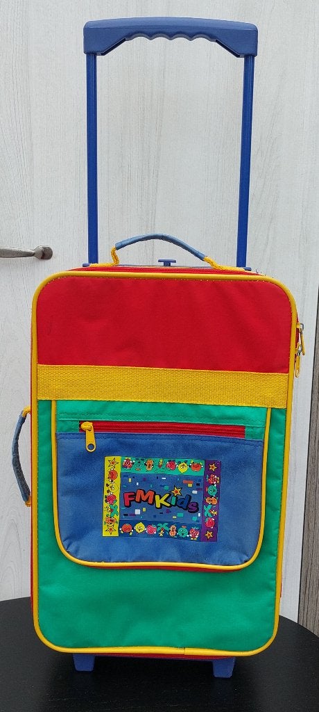 Kinderkoffer Trolley FM Kids, Ophalen, Wieltjes, Gebruikt, Minder dan 50 cm