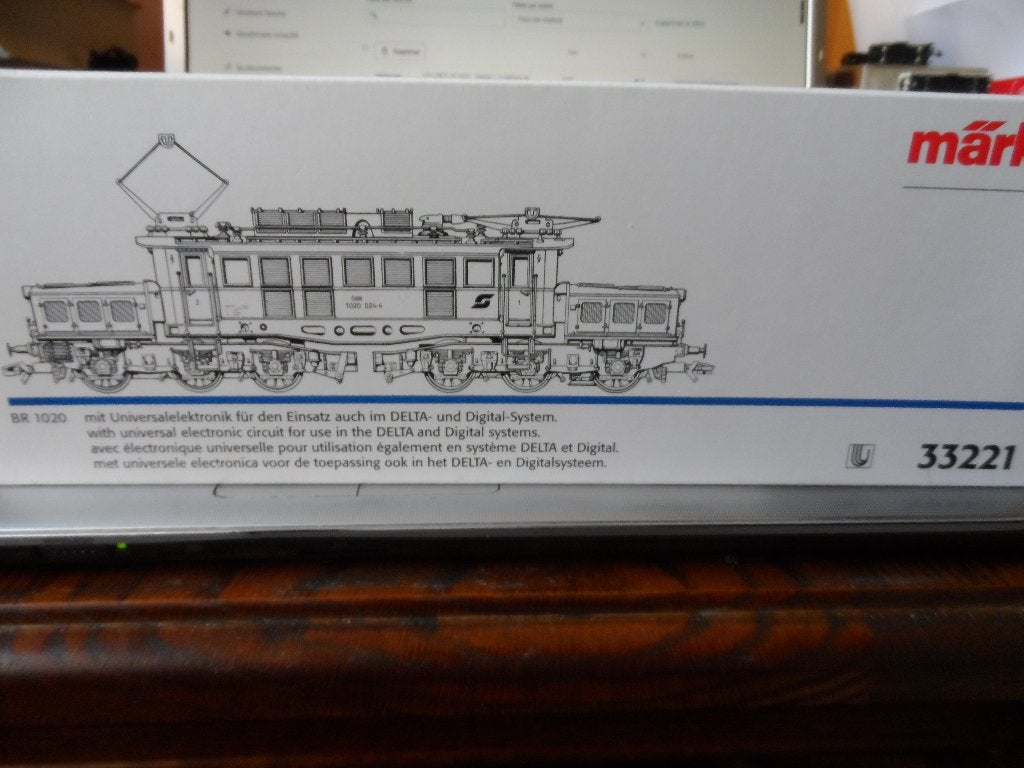 Märklin H0 AC 33221 BR 1020.02  analogique numérique MM ..., Analogique, Enlèvement ou Envoi, Comme neuf, Locomotive