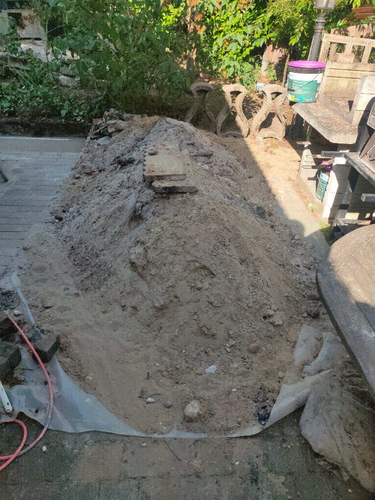 Grind en zand om te doneren, Tuin en Terras, Zand, Ophalen, Gebruikt