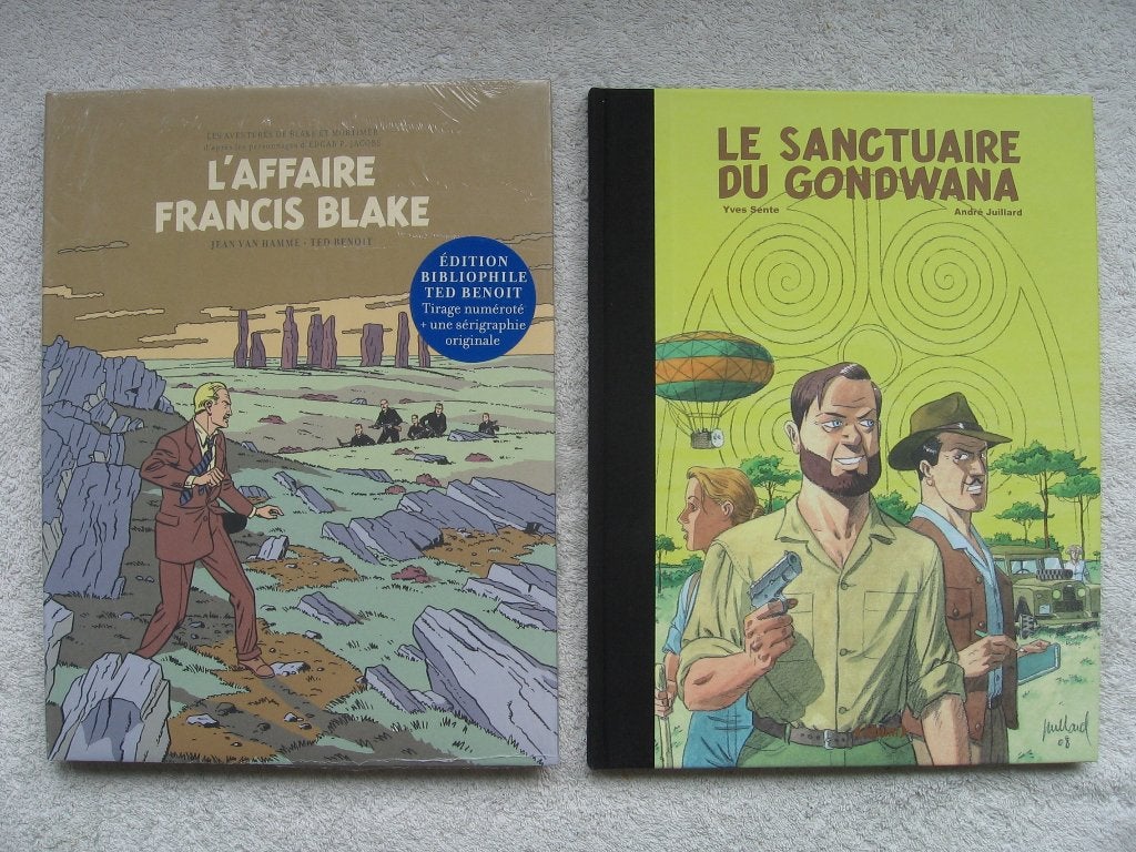 Blake en Mortimer - Ditjes en datjes (deel 16 - 31), Livres, BD, Comme neuf, Plusieurs BD, Enlèvement