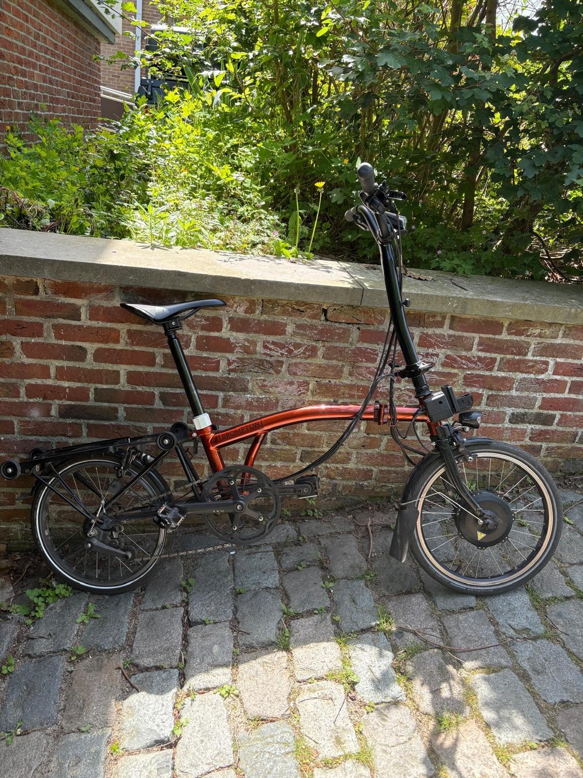 Brompton plooifiets e-bike., Fietsen en Brommers, Fietsen | Vouwfietsen, Ophalen