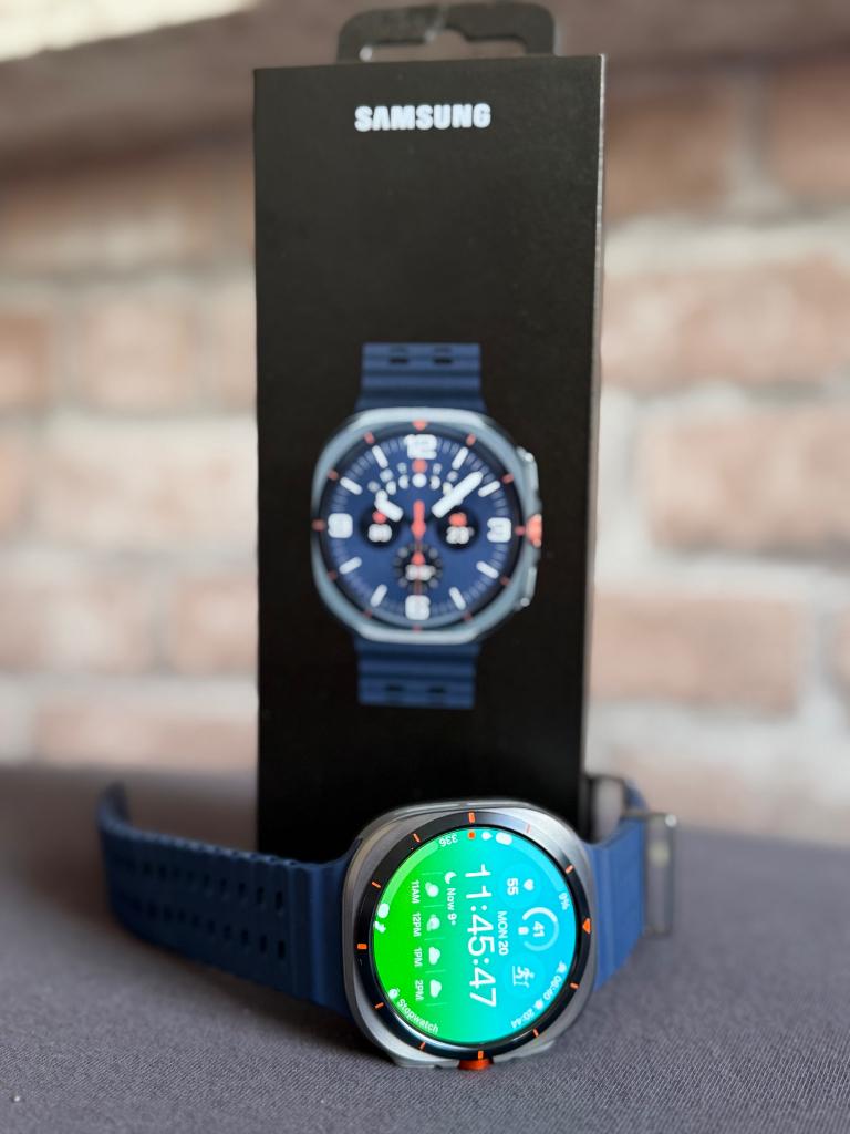 Samsung galaxy ultra watch 2025, Handtassen en Accessoires, Smartwatches, Zo goed als nieuw, Waterdicht, Samsung Galaxy, Android