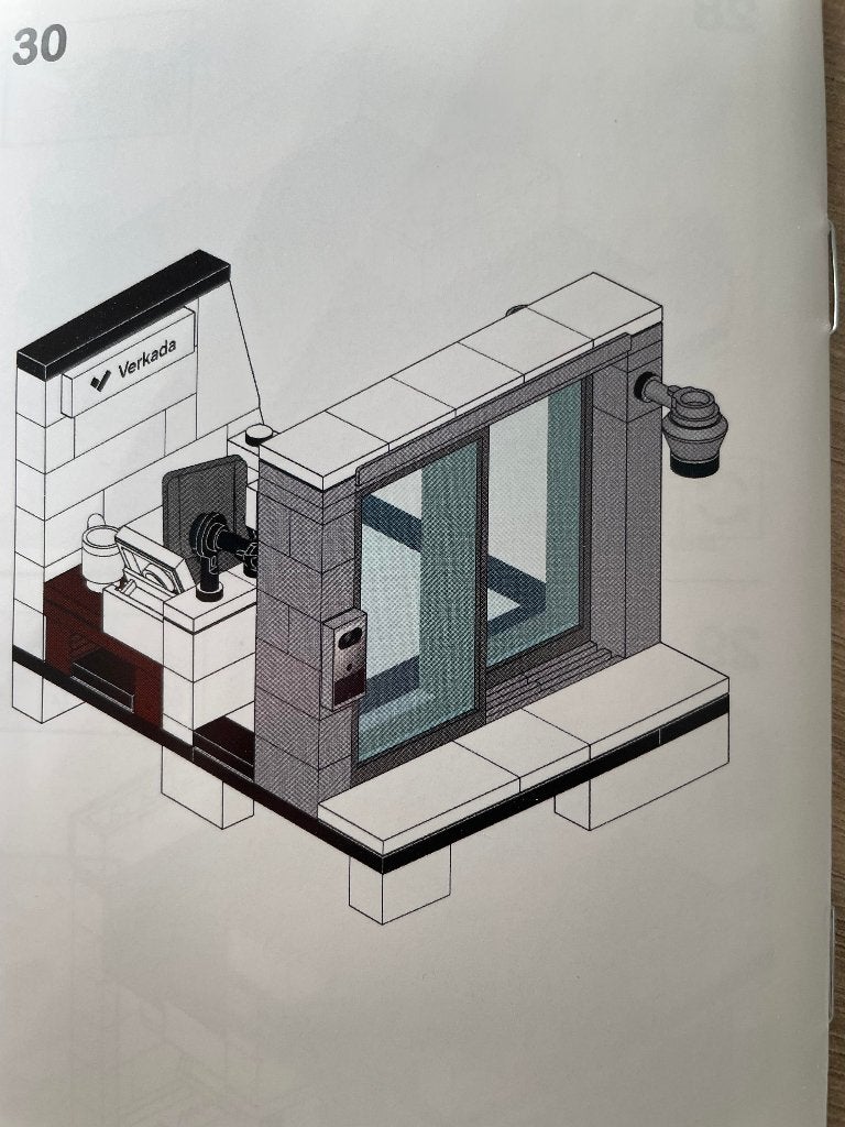 lego setje: beveiliging van de entree, Ophalen of Verzenden, Nieuw, Lego