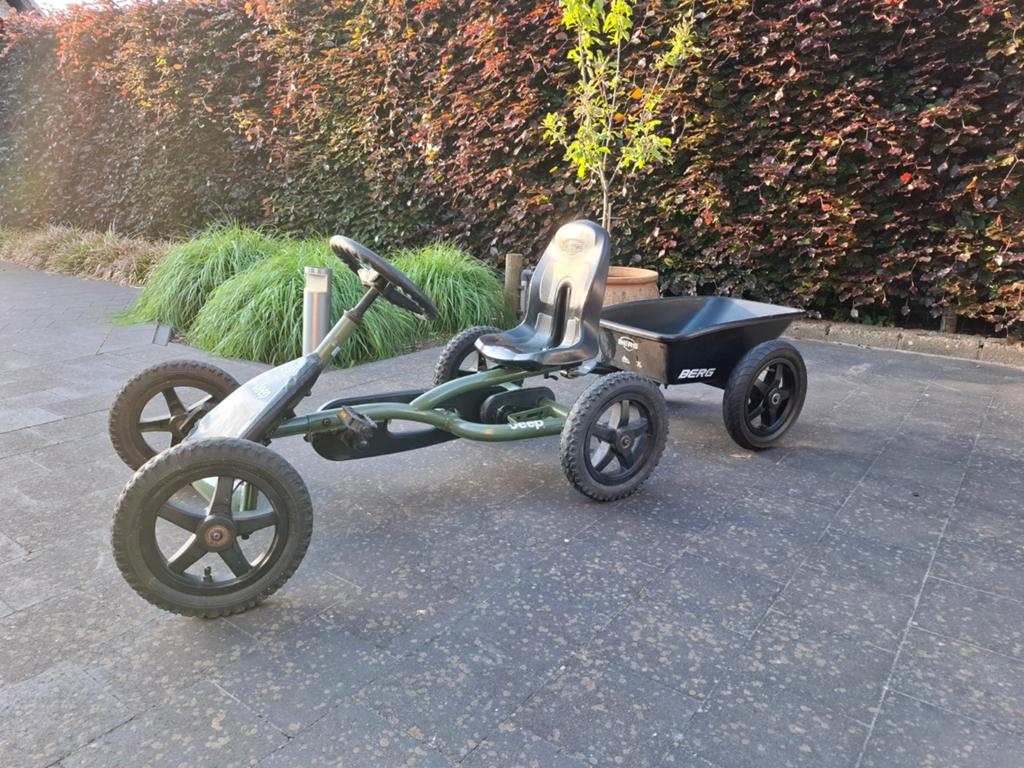 Berg Buddy gocart met kar, Enlèvement, Berg