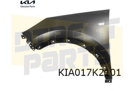 Kia Sportage voorscherm Links (met zijknipperlichtgat) Origi, Neuf, Kia, -, -