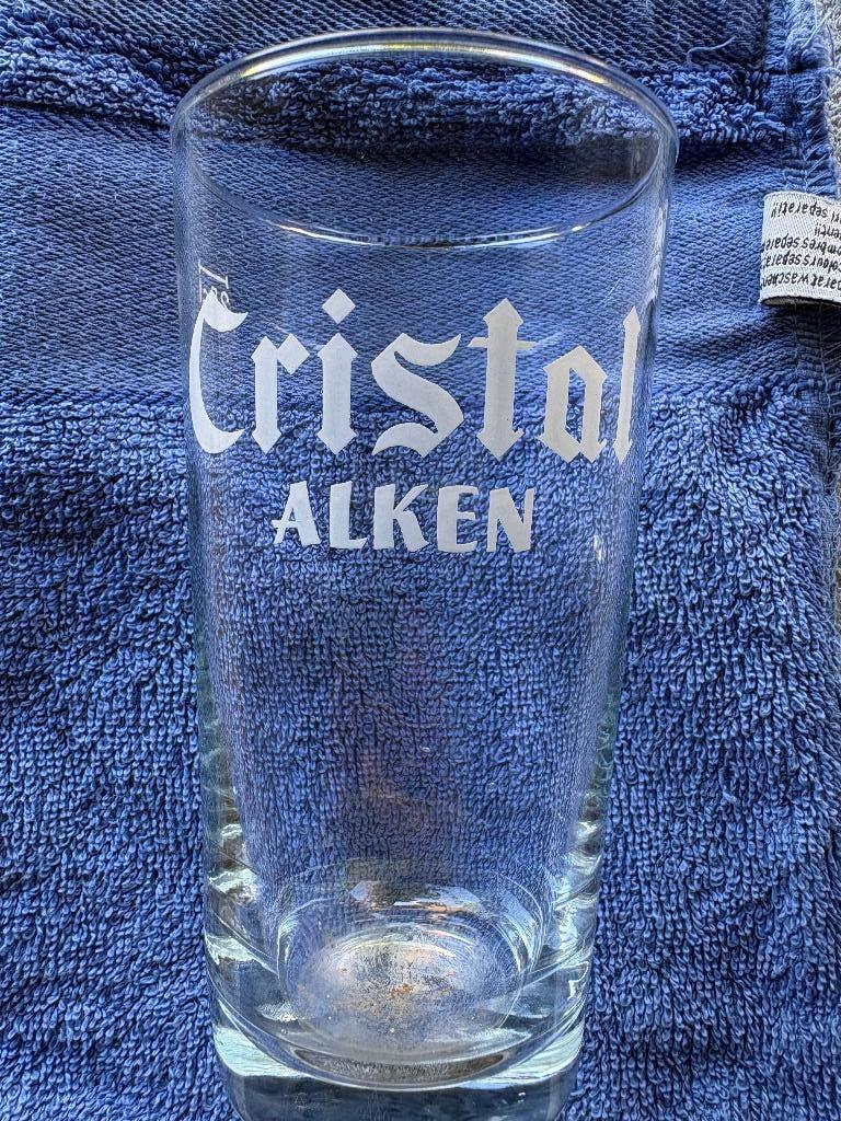 Cristal Alken, Verzamelen, Ophalen of Verzenden, Gebruikt, Glas of Glazen
