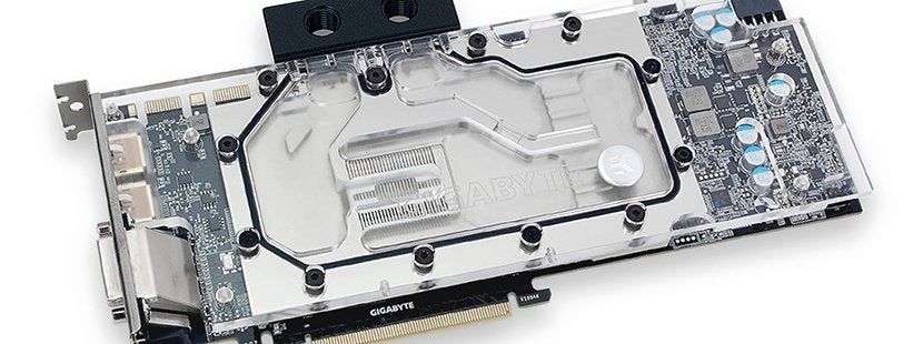 GPU Waterblock voor GTX 1080, 1070 & 1060, Computers en Software, Videokaarten, Overige soorten, Ophalen of Verzenden, Zo goed als nieuw