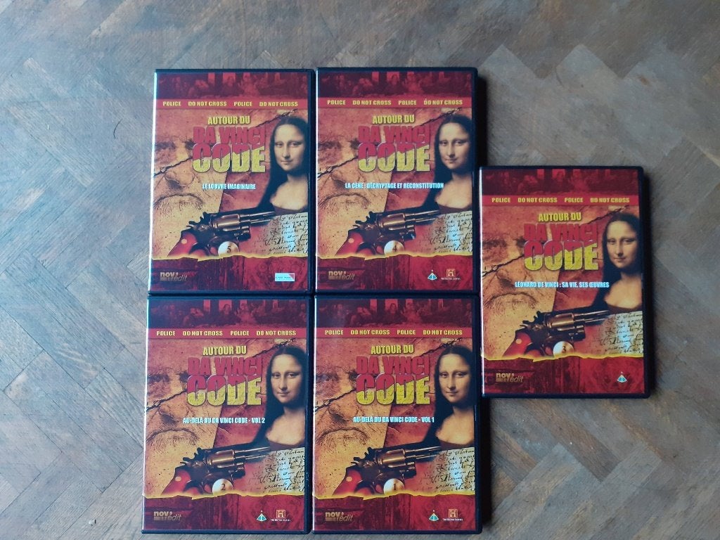Coffret 5 DVD Da Vinci, Enlèvement ou Envoi, Comme neuf, Coffret