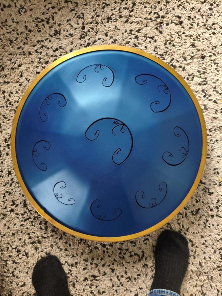 Handpan RAV VAST :  A INTEGRAL met draagzak, Ophalen
