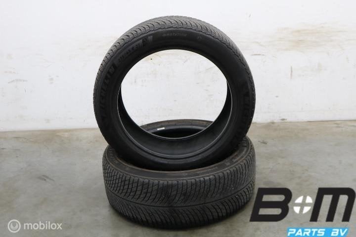 2 x 2754521 110VMichelin Pilot Alpin 5 SUV 7mm 275 45 21, Auto-onderdelen, Banden en Velgen, Gebruikt, 275 mm, Band(en), 21 inch