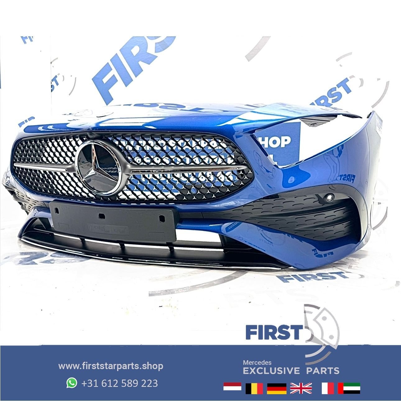 W177 FACELIFT BUMPER AMG A1778858705 VOORBUMPER COMPLEET 202, Utilisé, -, Avant, -