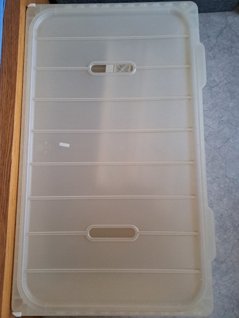 Pax Plastik bak, Ophalen, Gebruikt