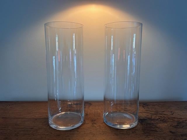 Vazen hoog, Huis en Inrichting, Ophalen, Glas