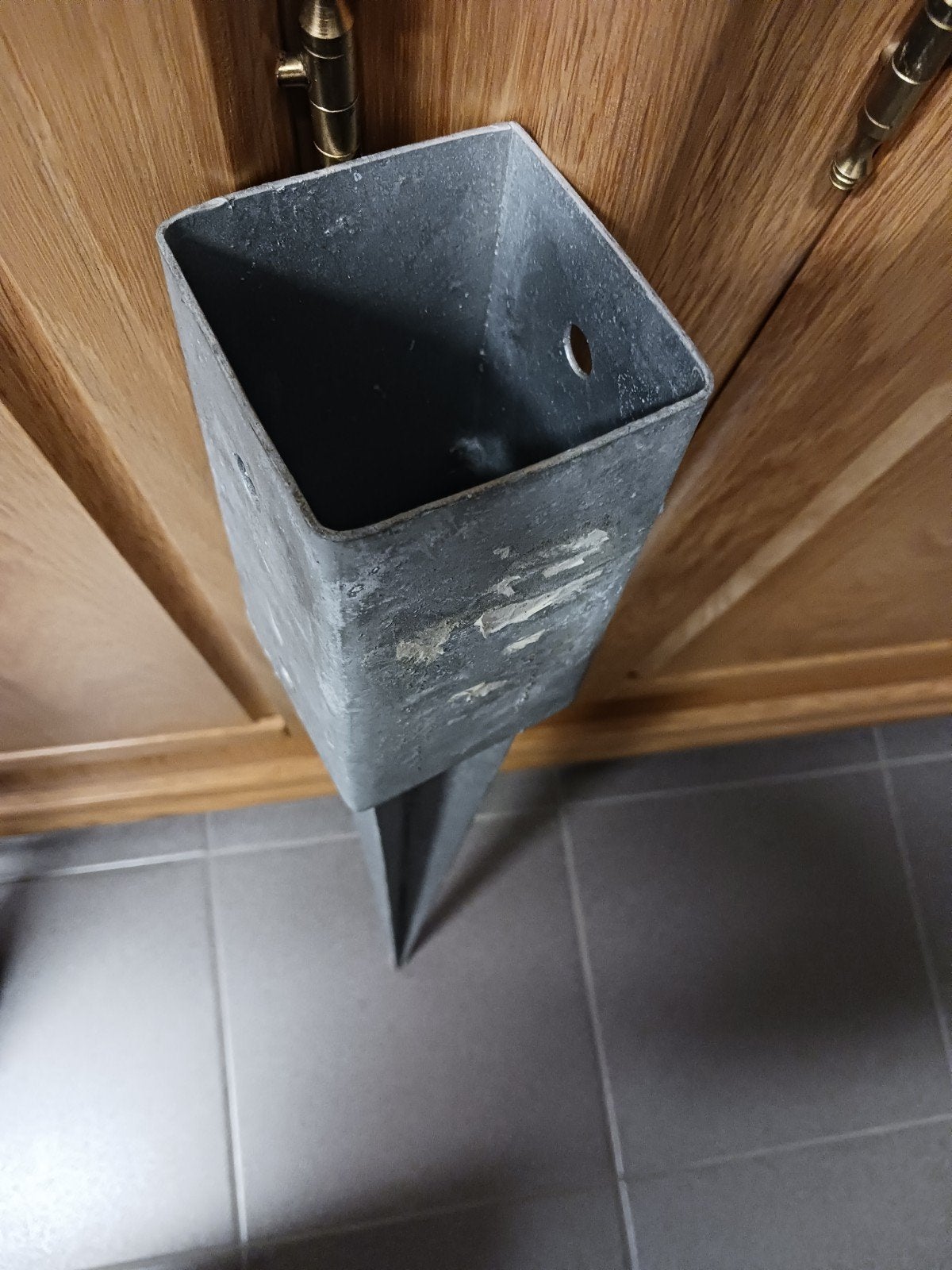 1 Nieuwe paalhouder te koop., Tuin en Terras, Ophalen, Nieuw, Overige typen