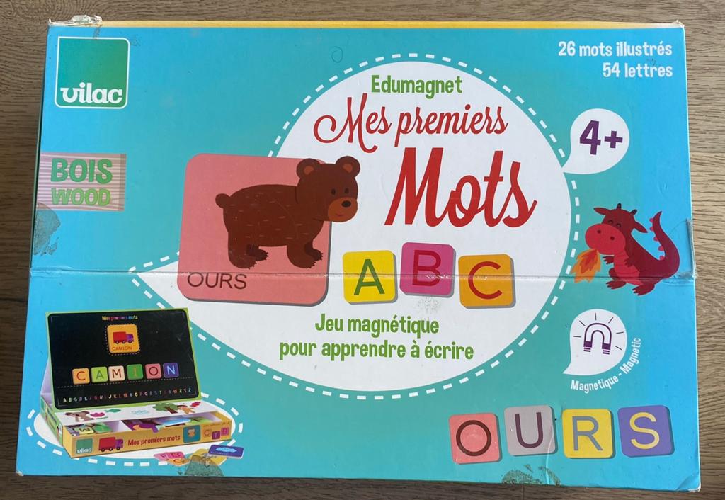 Mes premiers mots vilac, Enlèvement, Utilisé, Langue et Lecture