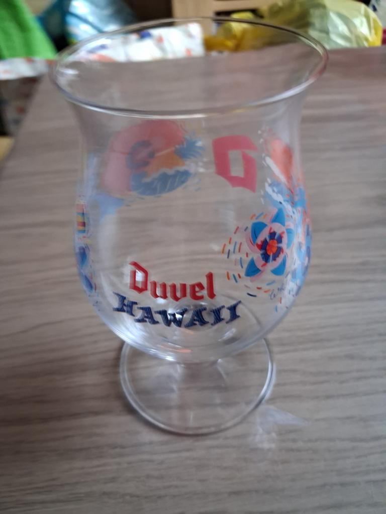 Duvel Hawaii glas, Ophalen of Verzenden, Duvel