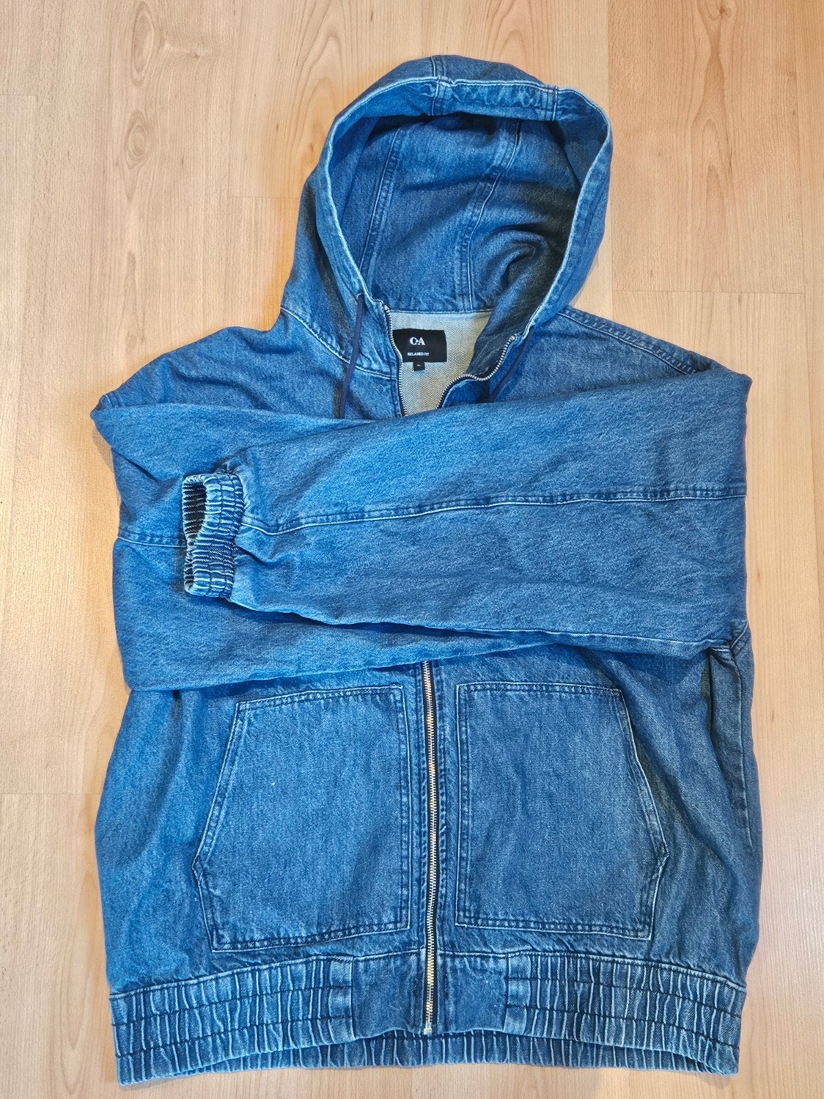 Jeans jas blauw XL, Kleding | Heren, Truien en Vesten, Ophalen, Blauw, C&A, Maat 56/58 (XL)