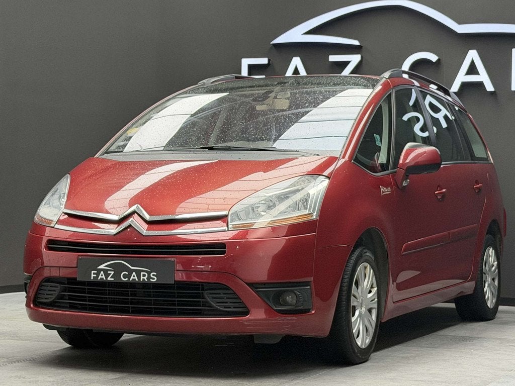 Citroën C4 Picasso 1.6 HDi * REGU + CLIM + 7 PLACES + RADIO, Autos, Rouge, Achat, 140 g/km, Entreprise