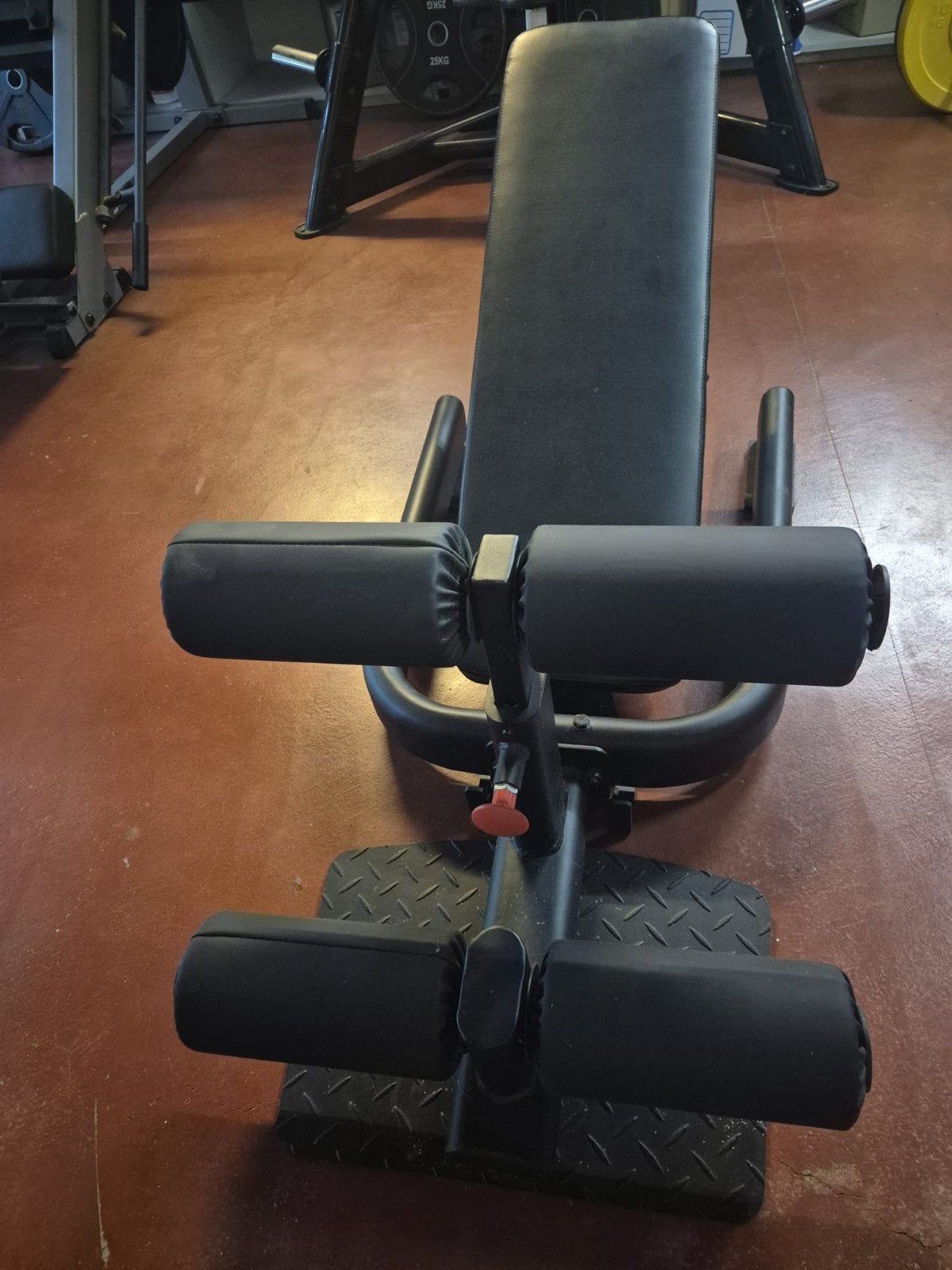 Sissy squat + verstelbare fitnessbank (combi) – zo goed als, Ophalen, Zo goed als nieuw, Benen