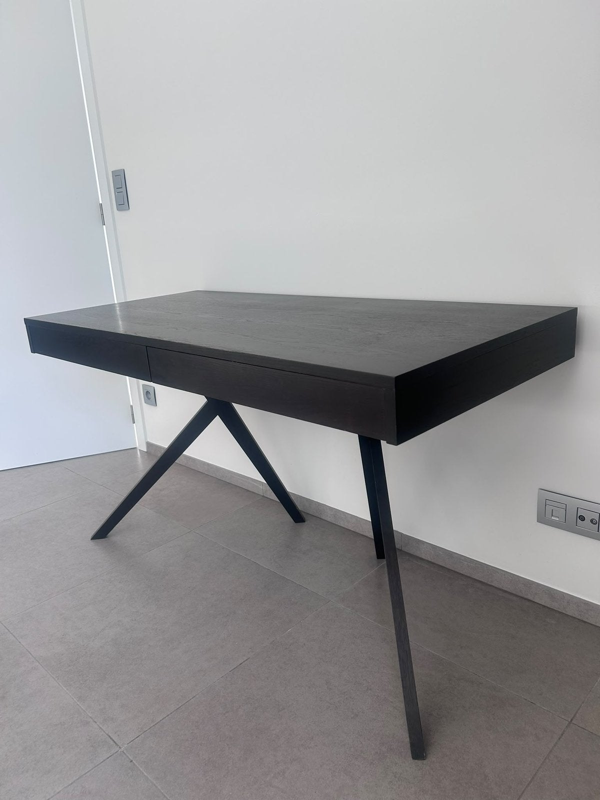 Houten bureau, Ophalen, Gebruikt, Secretaire, Bruin