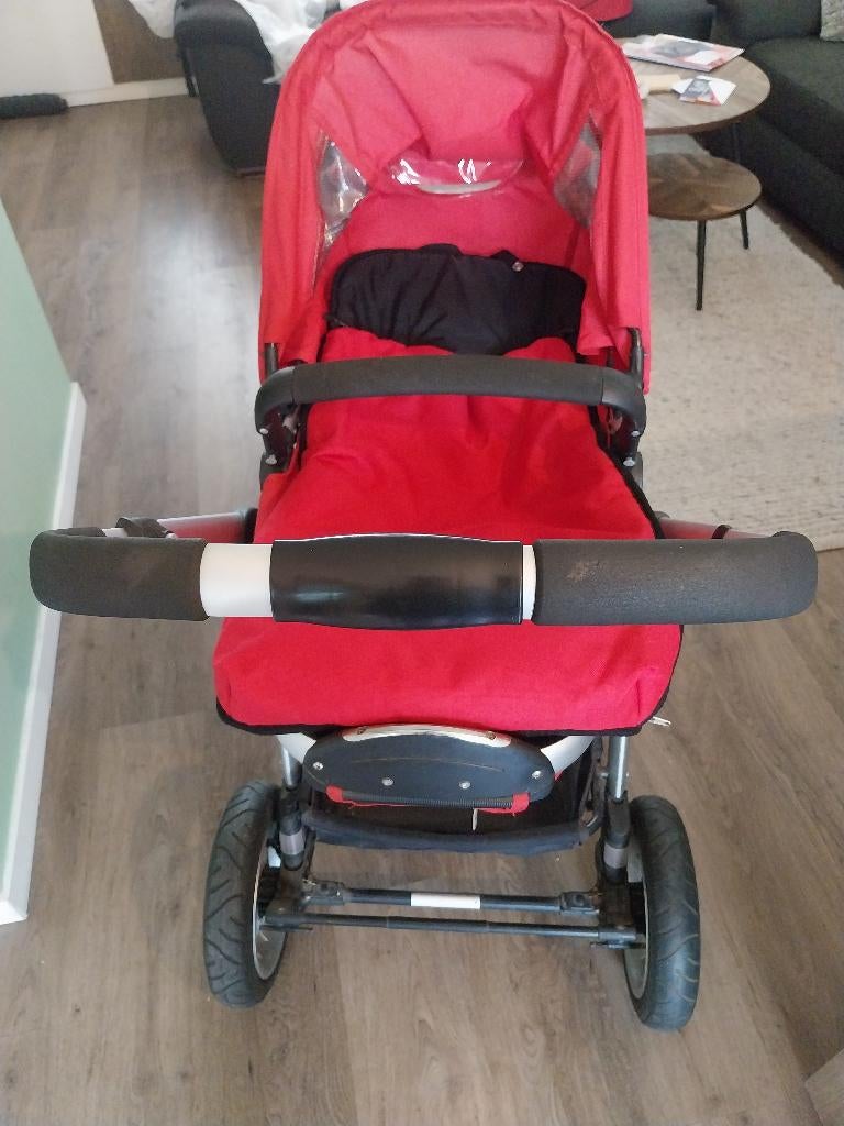 Buggy+ reiswieg, Kinderen en Baby's, Buggy's, Gebruikt, Overige merken, Regenhoes, Verstelbare rugleuning, Voetenzak, Zonnekap