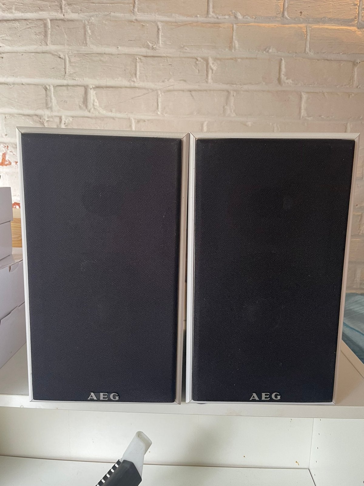 Baffles AEG, TV, Hi-fi & Vidéo, Enlèvement, Utilisé