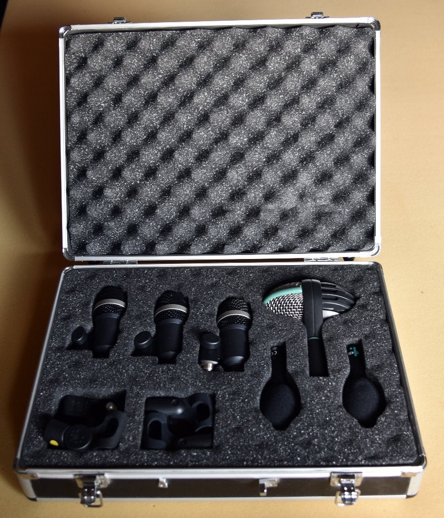 Kit micros Drums AKG, Musique & Instruments, Microphones, Enlèvement, Utilisé, Micro pour instrument