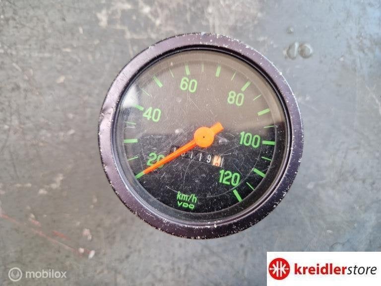 Kreidler km teller VDO origineel voor cockpit werkt goed, Vélos & Vélomoteurs, Pièces de cyclomoteur | Kreidler, Utilisé, Enlèvement ou Envoi