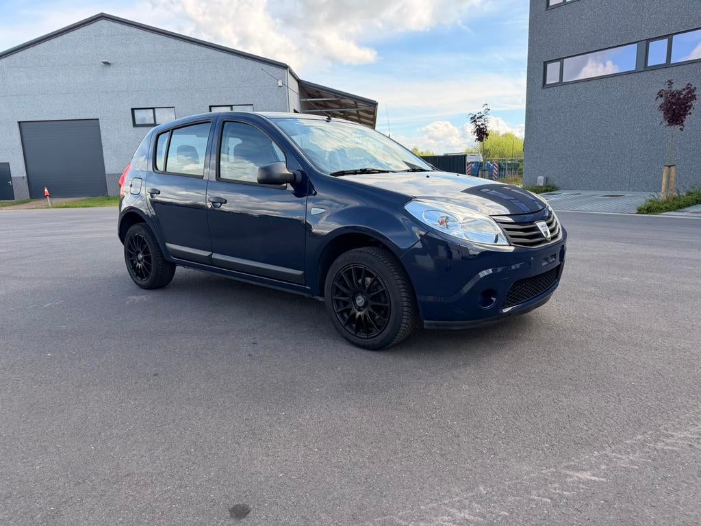 Dacia sandero lage km-stand!!, Voorwielaandrijving, Stof, Blauw, Particulier