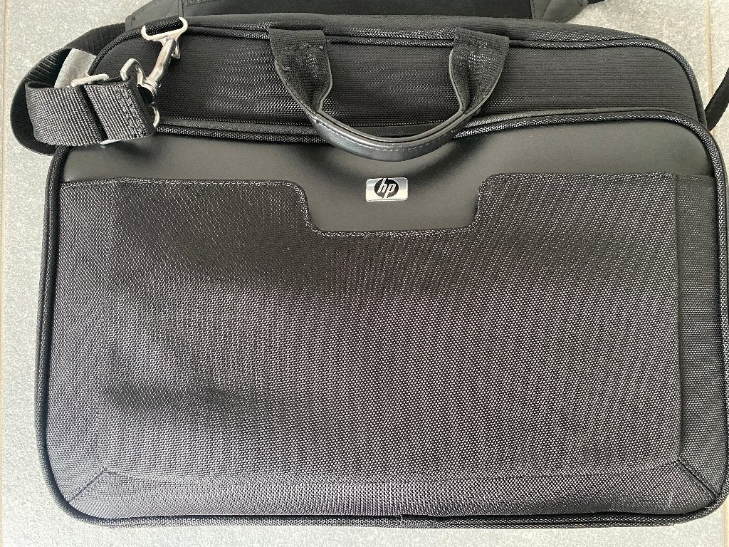 Sacoche Ordinateur Portable HP Noire  Nylon Résistant, Informatique & Logiciels, Enlèvement ou Envoi, Noir, HP, Comme neuf