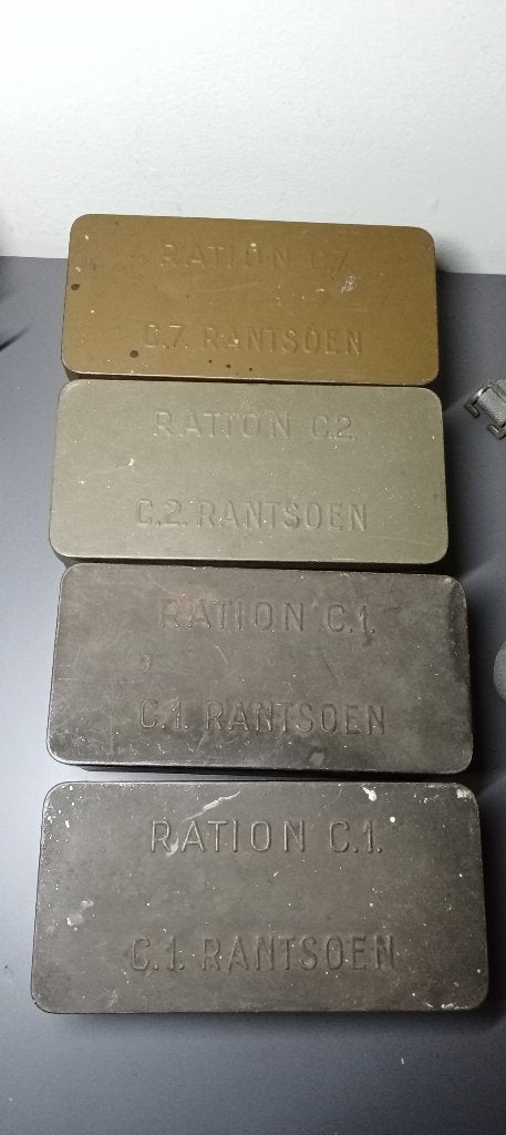 Boite ration C ABL, Collections, Objets militaires | Général, Armée de terre, Enlèvement ou Envoi