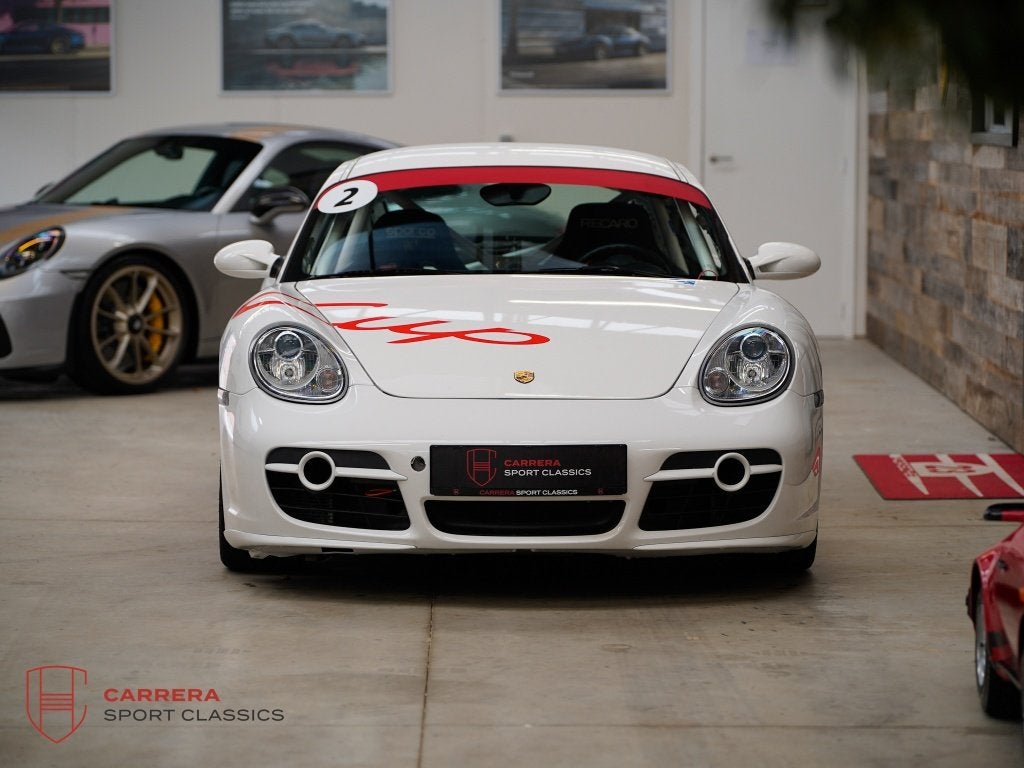 Porsche Cayman S 'CUP' race car 3.4 / French cup car - 1 of, Auto's, Porsche, Gebruikt, 1350 kg, Alcantara, Bedrijf