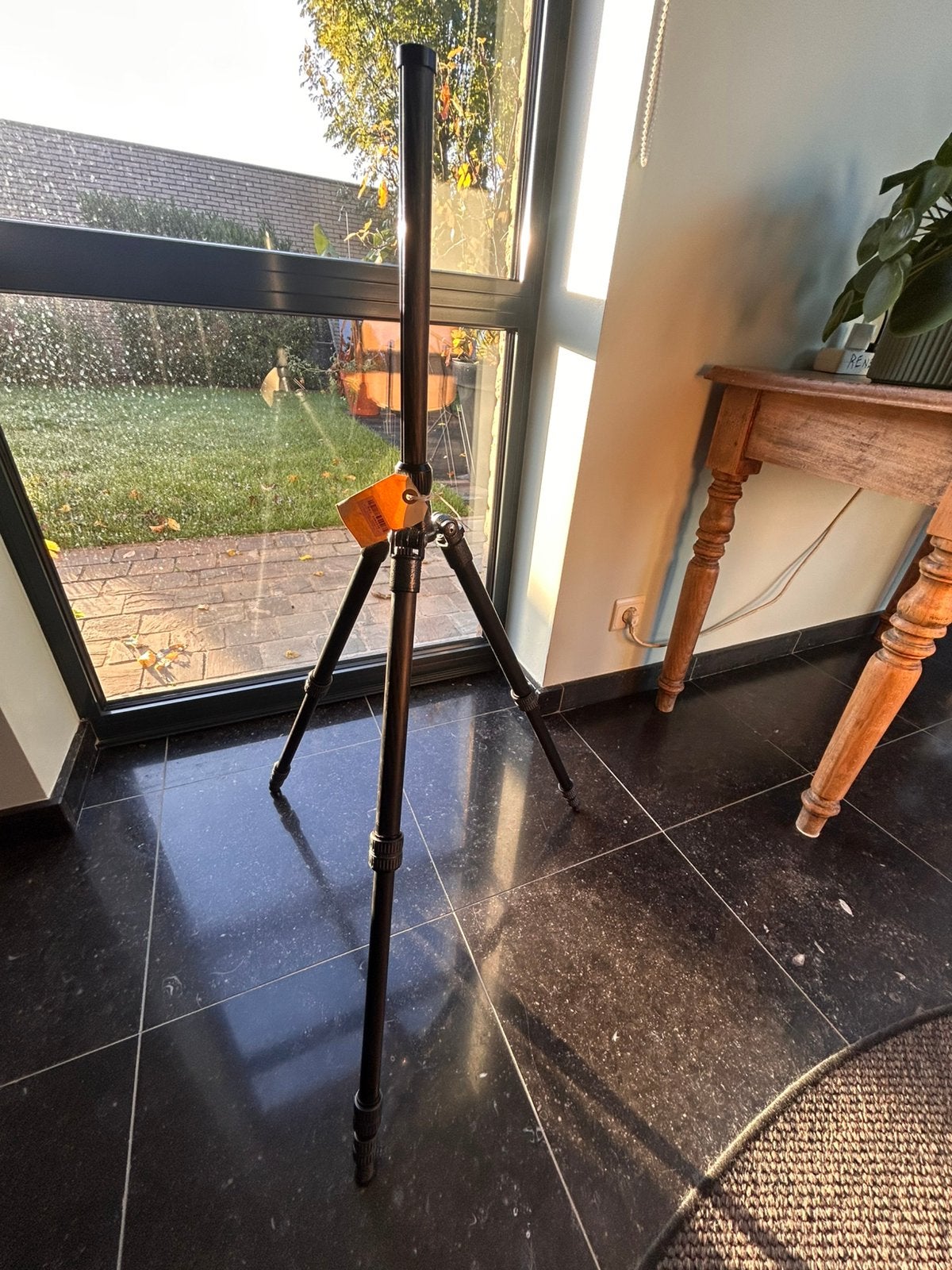 Kwalitatief carbon statief, Ophalen of Verzenden, Zo goed als nieuw, Statief