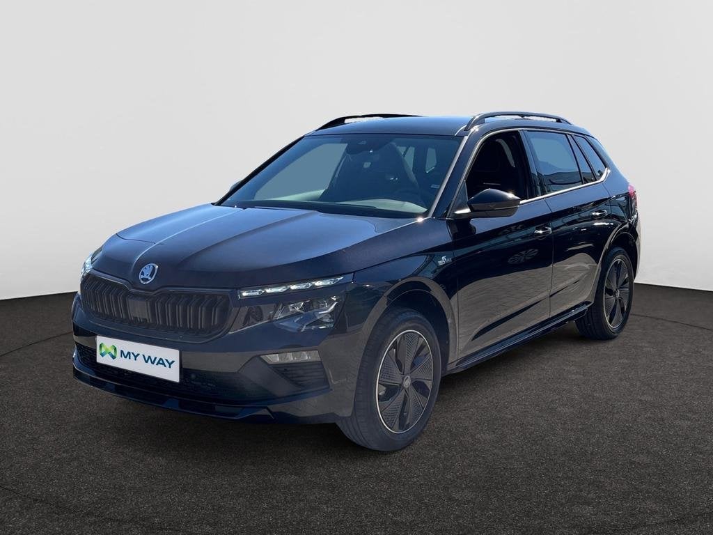 Skoda Kamiq MONTE CARLO*AUTOMAAT*150PK*PANODAK*CARPLAY*CAMER, Auto's, Automaat, Overige modellen, Zwart, SUV of Terreinwagen