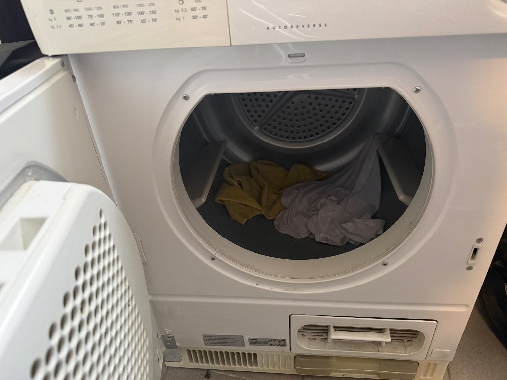 Droogkast zanussi, Elektronische apparatuur, Droogkasten, Ophalen, 6 tot 8 kg, Gebruikt, Voorlader