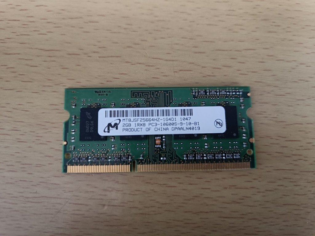 Mémoire RAM 2 Go PC3-10600 Lot de 10, Enlèvement ou Envoi, DDR3, Utilisé, 2 GB