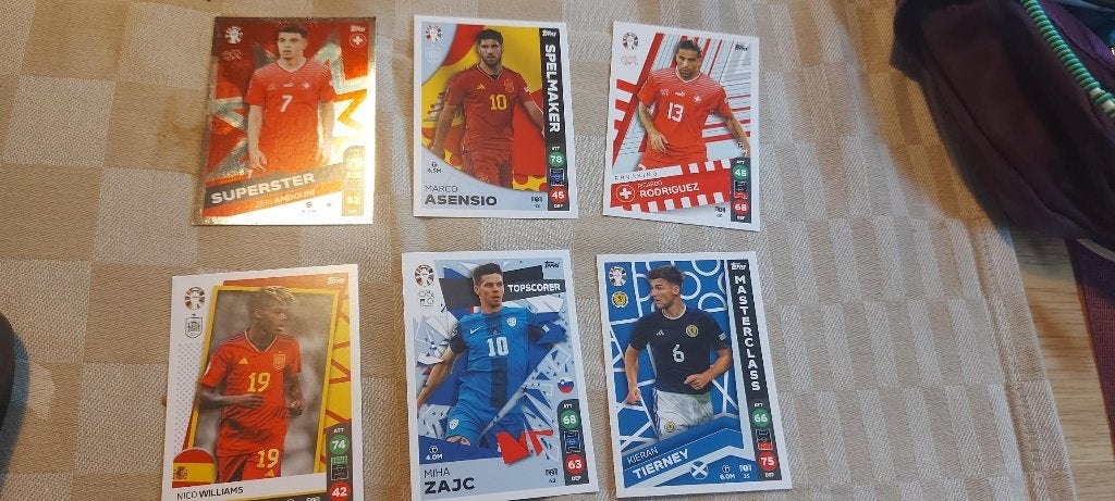 6 photos de football prises par Zeki Amdouni pour Euro 2024, Enlèvement ou Envoi, Neuf, Image