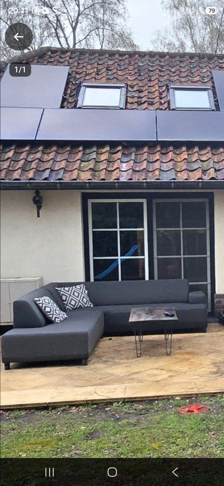hoek lounge speciaal voor buiten, Ophalen, Gebruikt, Loungeset