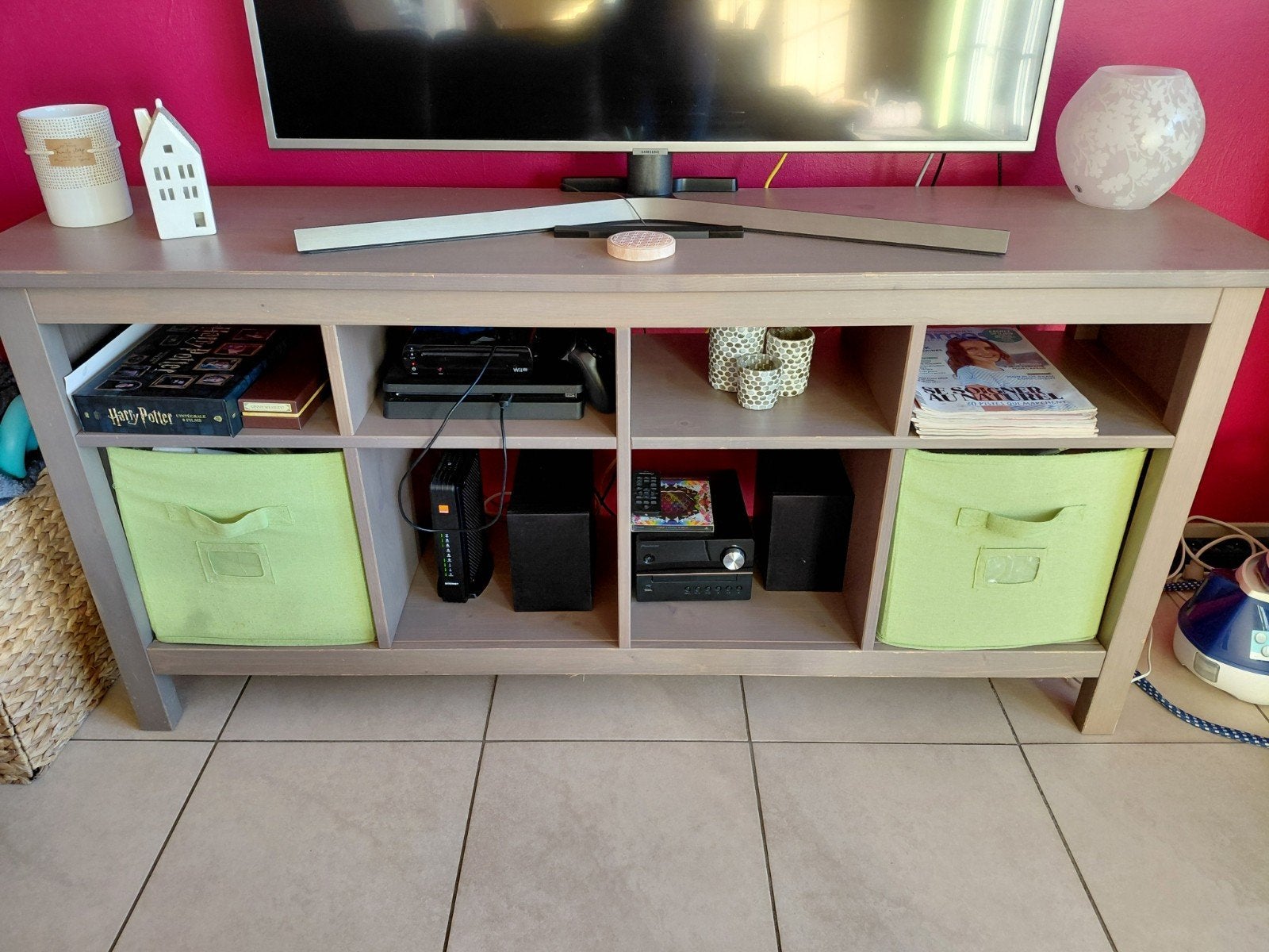 Meuble TV Ikea brun gris, Enlèvement