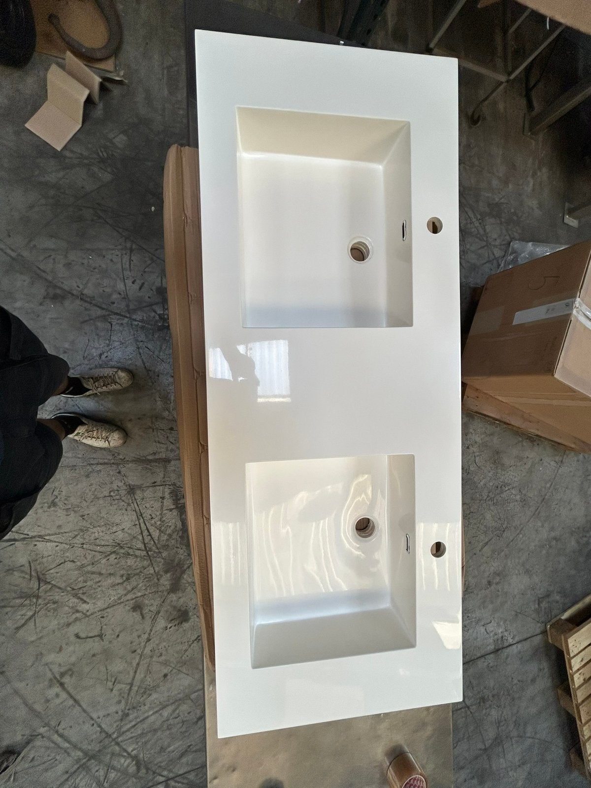 Badkamer lavabo - nieuw, Ophalen, Zo goed als nieuw