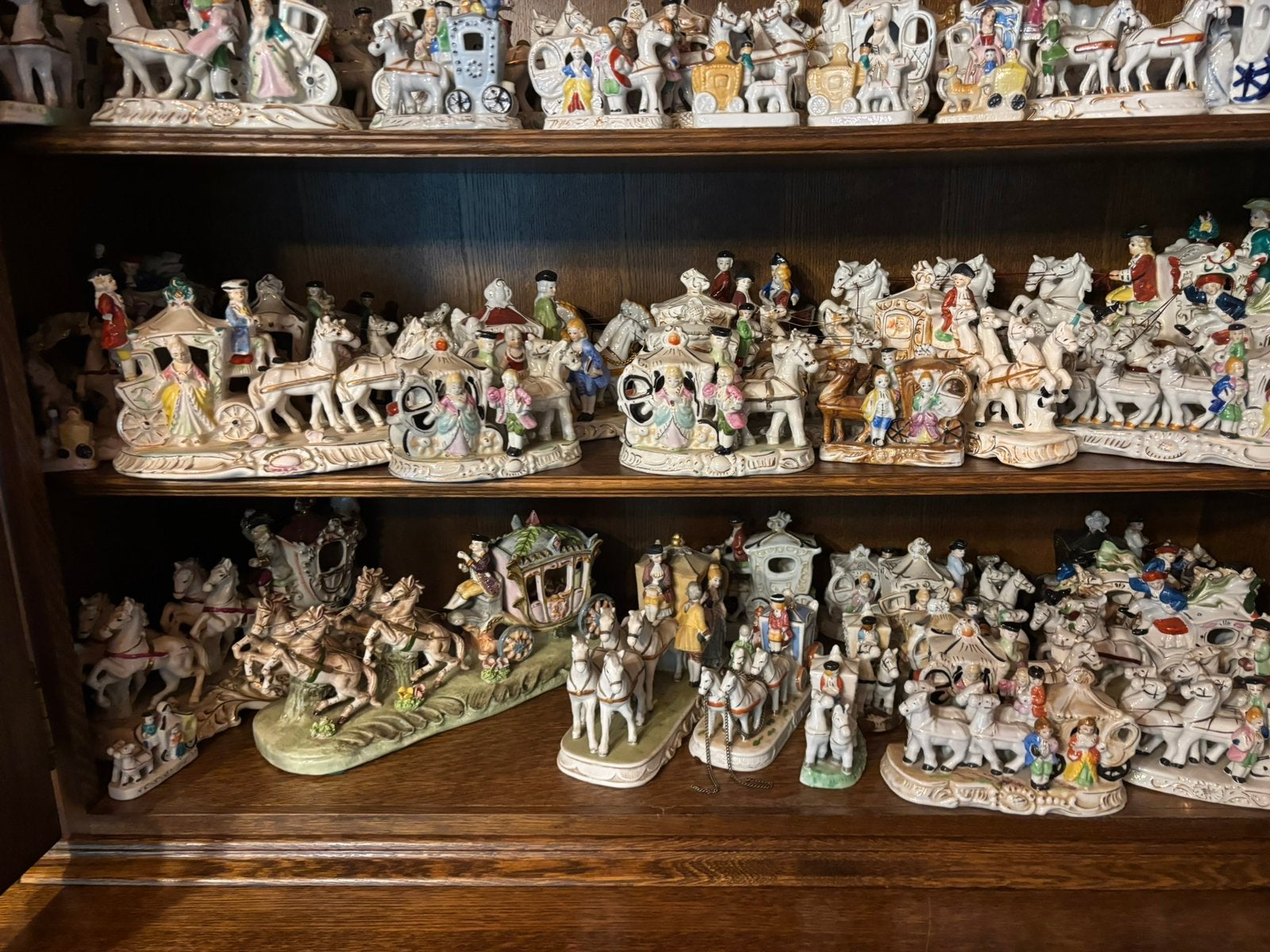 Uitgebreide collectie koetsjes, Ophalen, Gebruikt
