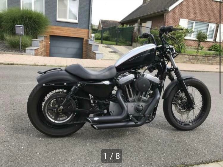 Harley Davidson XL1200 Nightster, Motoren, 2 cilinders, Chopper, Particulier, 1200 cc